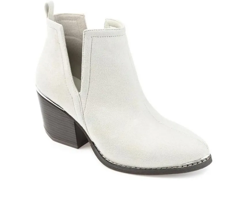 Journee Collection Cowboy & Western>Women's Issla Side Slit Booties