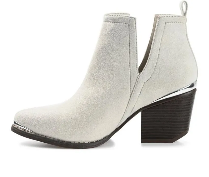 Journee Collection Cowboy & Western>Women's Issla Side Slit Booties