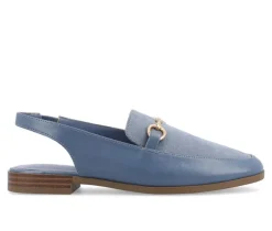 Journee Collection Loafers & Oxfords|Clogs & Mules>Women's Lainey Slingback Loafer Mules