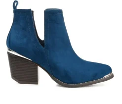 Women's Issla Side Slit Booties|Journee Collection Hot