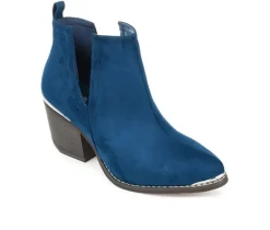Women's Issla Side Slit Booties|Journee Collection Hot