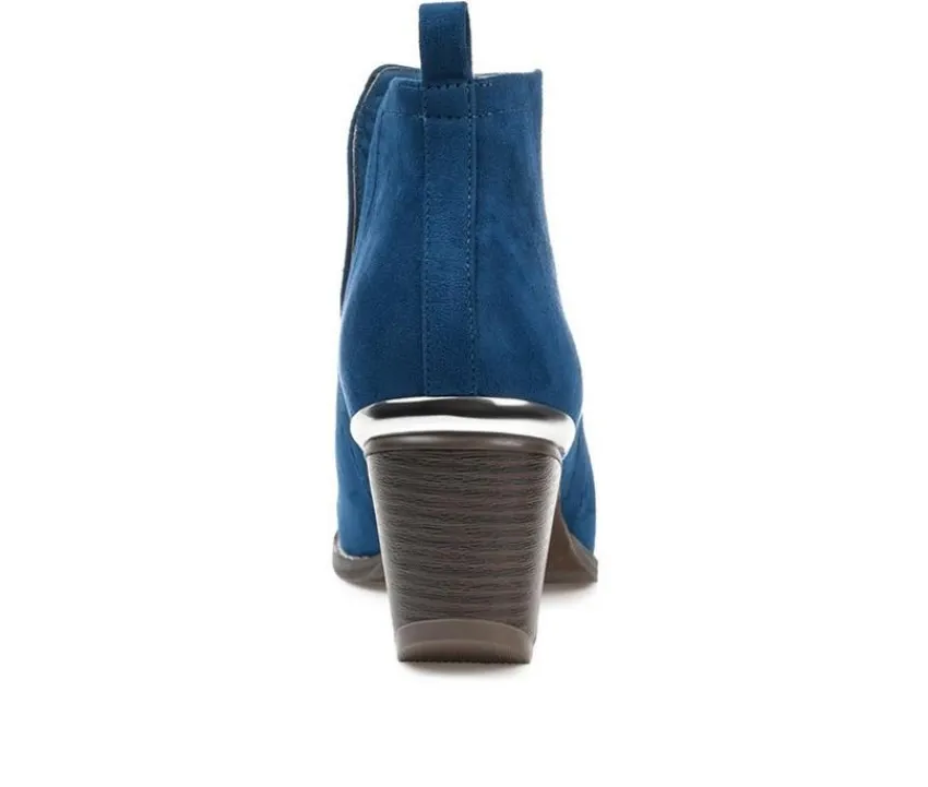 Women's Issla Side Slit Booties|Journee Collection Hot