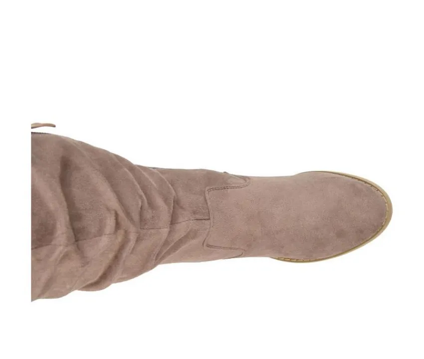 Journee Collection Wide Calf|Dress>Women's Kaison Wide Calf Over-The-Knee Boots