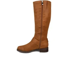 Women's Meg Wide Calf Knee High Boots|Journee Collection Clearance