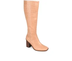 Journee Signature Tall|Dress>Women's Tamori Knee High Heeled Boots