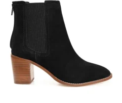 Journee Signature Dress|Chelsea>Women's Tazlyn Heeled Chelsea Booties
