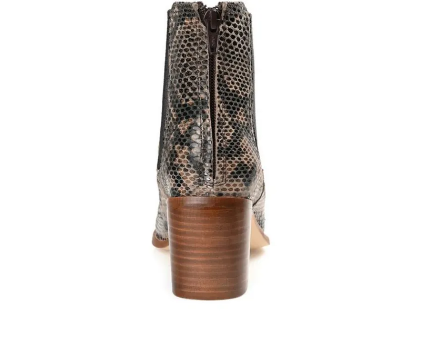 Journee Signature Dress|Chelsea>Women's Tazlyn Heeled Chelsea Booties