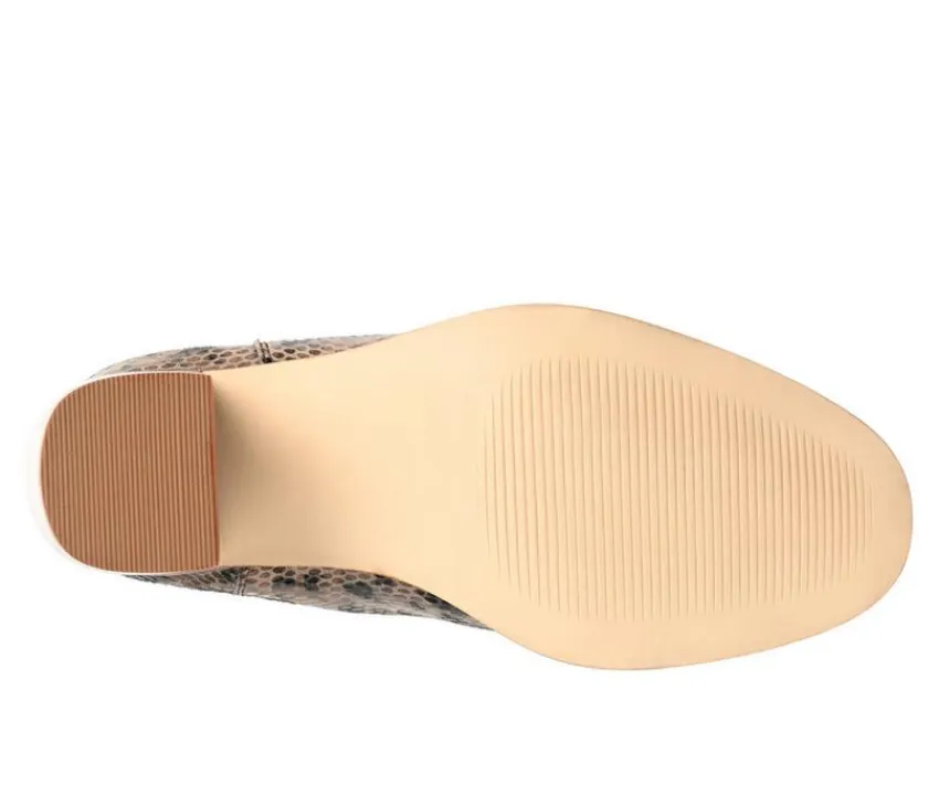 Journee Signature Dress|Chelsea>Women's Tazlyn Heeled Chelsea Booties