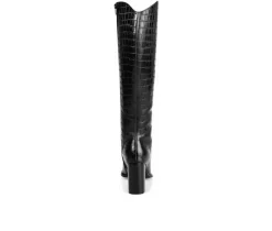 Women's Laila-WC Knee High Heeled Boots|Journee Signature Online