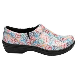 Women's Mission Print Slip Resistant Shoes|KLOGS Footwear Discount