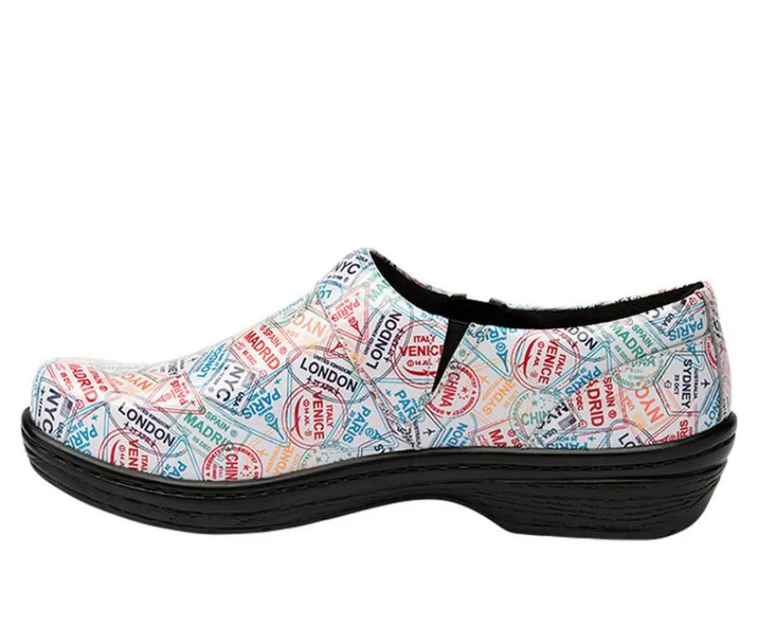 Women's Mission Print Slip Resistant Shoes|KLOGS Footwear Discount