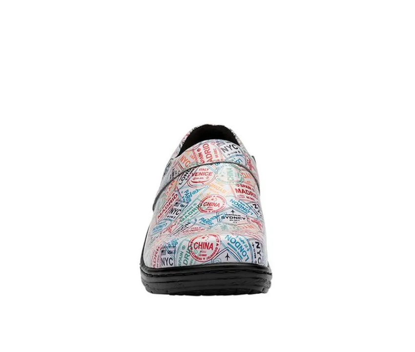 Women's Mission Print Slip Resistant Shoes|KLOGS Footwear Discount