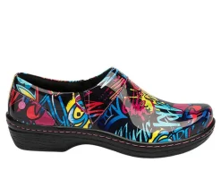 KLOGS Footwear Clogs & Mules>Women's Mission Print Slip Resistant Shoes