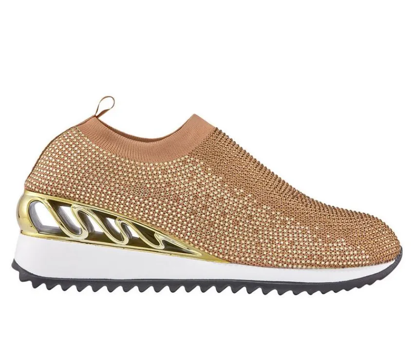 Women's Bella Slip On Wedge Sneakers|Lady Couture New