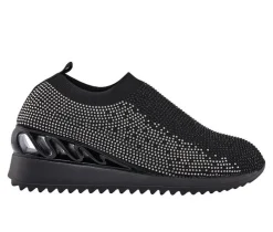 Lady Couture Platform>Women's Bella Slip On Wedge Sneakers