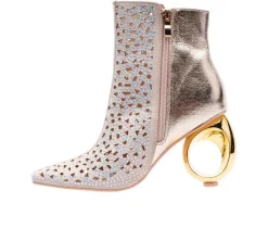 Women's Breeze Heeled Booties|Lady Couture