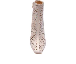 Women's Breeze Heeled Booties|Lady Couture