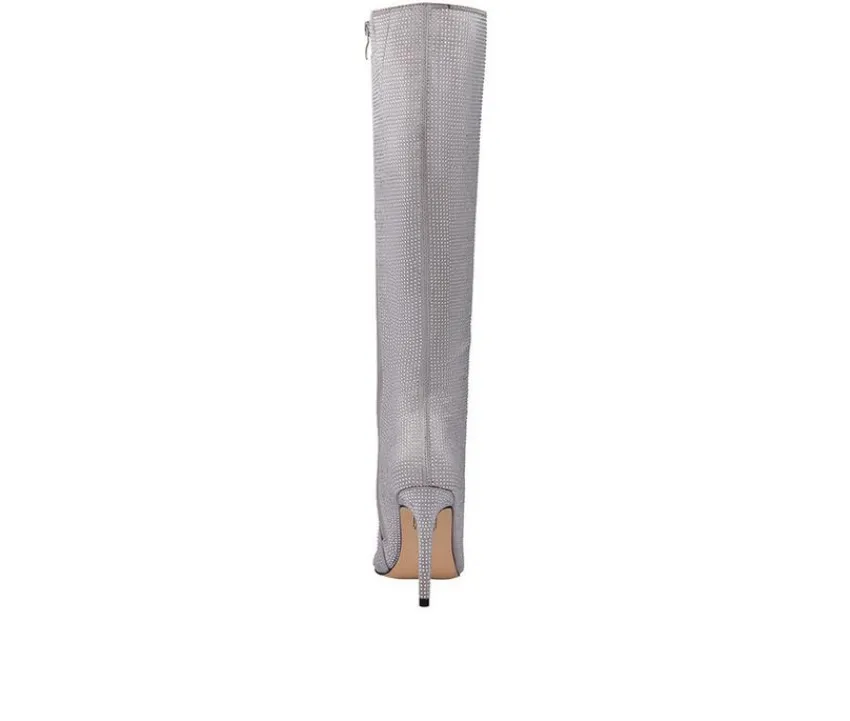 Lady Couture Tall|Dress>Women's Diamond Knee High Stiletto Boots