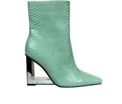 Women's Fire Heeled Booties|Lady Couture Outlet