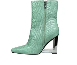 Women's Fire Heeled Booties|Lady Couture Outlet