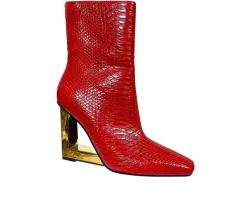 Lady Couture Dress>Women's Fire Heeled Booties