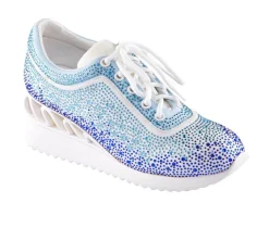 Lady Couture Platform|Athletics & Sneakers>Women's Jackpot Wedge Sneakers
