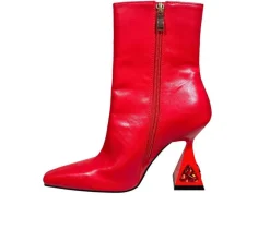Women's Molly Heeled Booties|Lady Couture Online