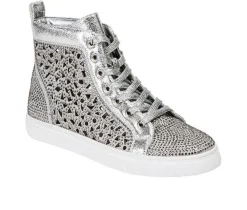 Lady Couture High Top>Women's New York High Top Fashion Sneakers