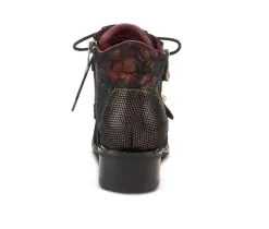 Women's Chrissy Combat Booties|L'Artiste Sale