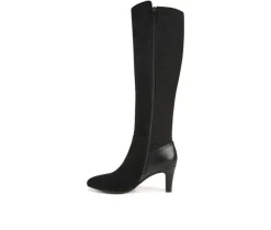Women's Gracie Knee High Heeled Boots|LifeStride Best