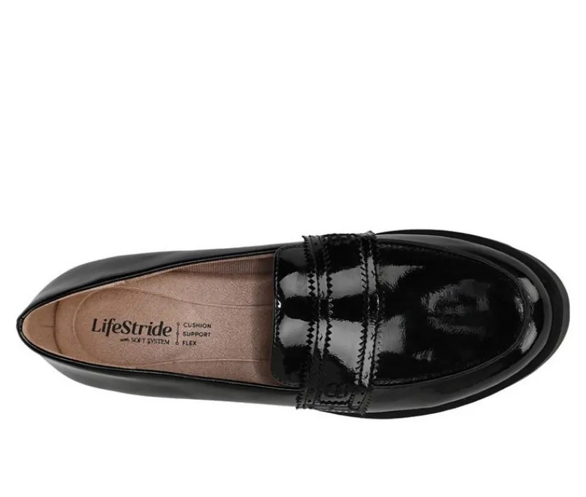 Women's London Platform Loafers|LifeStride Outlet