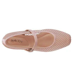 Women's Averona Mesh Mary Jane Flats|London Rag