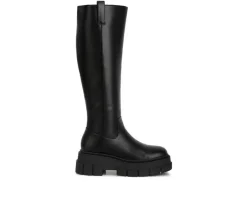 Women's Blume Lug Knee High Boots|London Rag Discount