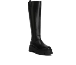 Women's Blume Lug Knee High Boots|London Rag Discount