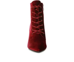 Women's Bornsta Lace Up Stiletto Boots|London Rag Hot