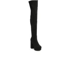 Women's Bubble Platform Knee High Boots|London Rag Outlet