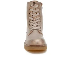 Women's Clover Combat Booties|London Rag