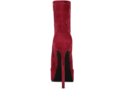Women's Clubbing Platform Stiletto Booties|London Rag Clearance