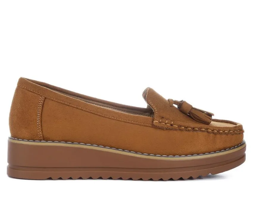 London Rag Loafers & Oxfords>Women's Daiki Wedge Loafers