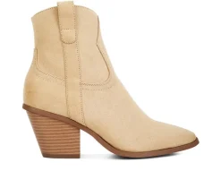 Women's Elettra Western Booties|London Rag Discount