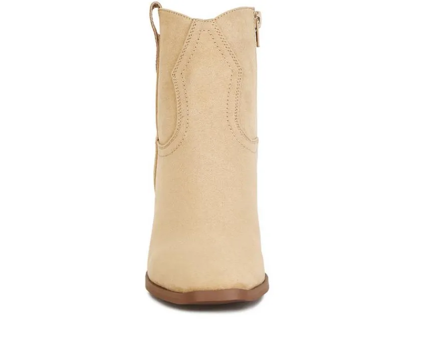 Women's Elettra Western Booties|London Rag Discount