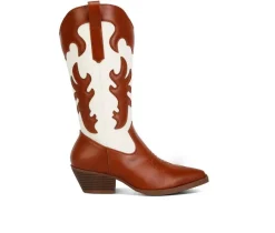 Women's Fallon Western Boots|London Rag