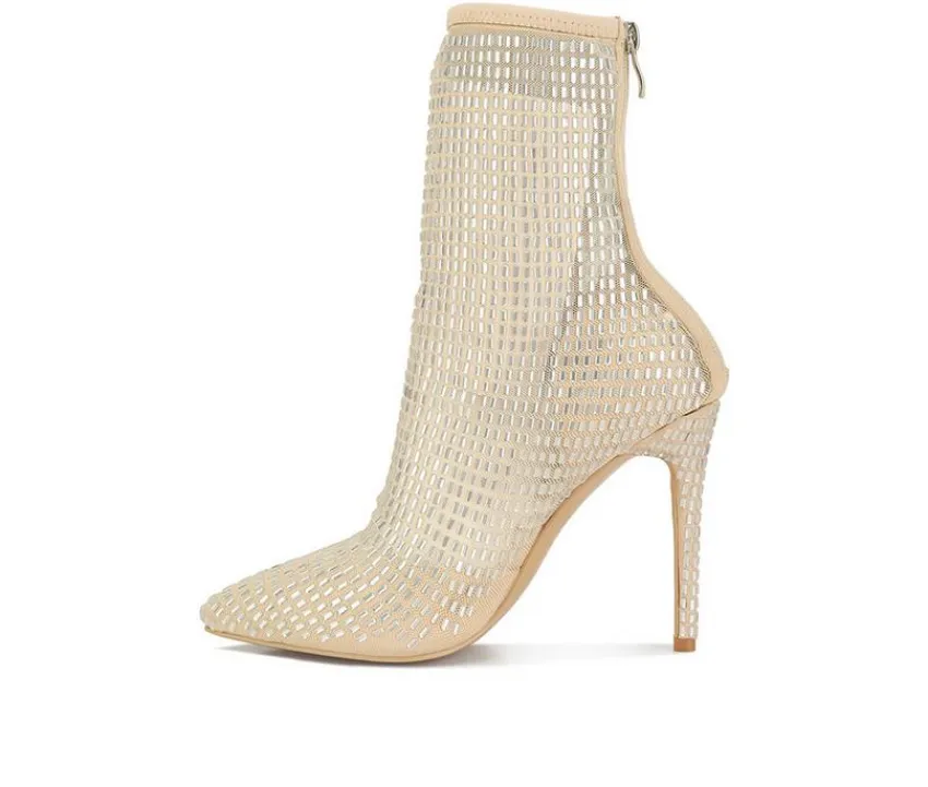London Rag Dress>Women's Fortunate Stiletto Booties