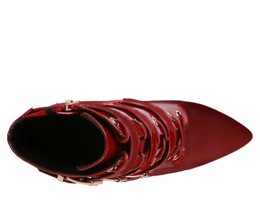 London Rag Dress>Women's Gangup Platform Stiletto Booties