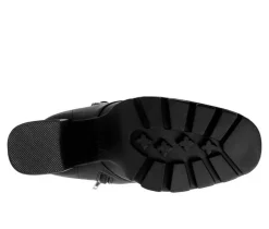 Women's Grahams Platform Heeled Combat Boots|London Rag New