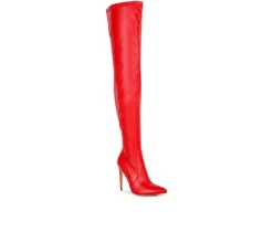 London Rag Dress>Women's Gush Over Over The Knee Stiletto Boots
