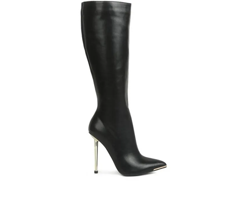 Women's Hale Knee High Stiletto Boots|London Rag Sale