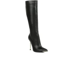 Women's Hale Knee High Stiletto Boots|London Rag Sale