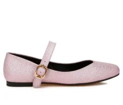 Women's Herma Mary Jane Flats|London Rag Hot