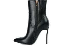 Women's Jenner Stiletto Booties|London Rag Clearance